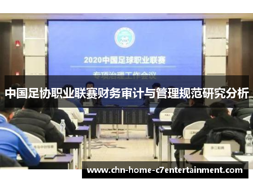 中国足协职业联赛财务审计与管理规范研究分析